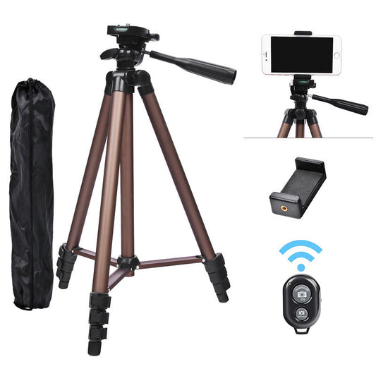 Compatible with Apple, Camera Slr Tripod 1.3M Mobile Bluetooth Live Broadcast Stand Portable Outdoor Tripod