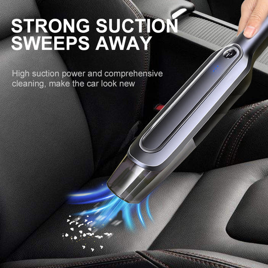 Cordless Handheld Vacuum Cleaner Suction Rechargeable Dust Collector Dry Wet Portable Dust Cleaner for Home Car
