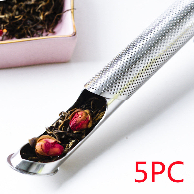 New 304 Stainless Steel Tea Strainer Hanging Pipe Type