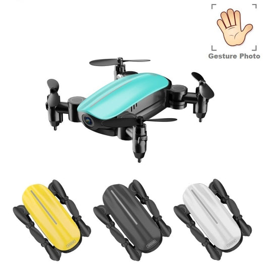 Teeggi T10 Mini Drone With Camera Foldable WiFi FPV RC Quadcopter Headless Mode Altitude Hold VS S9 Micro Pocket Selfie Dron