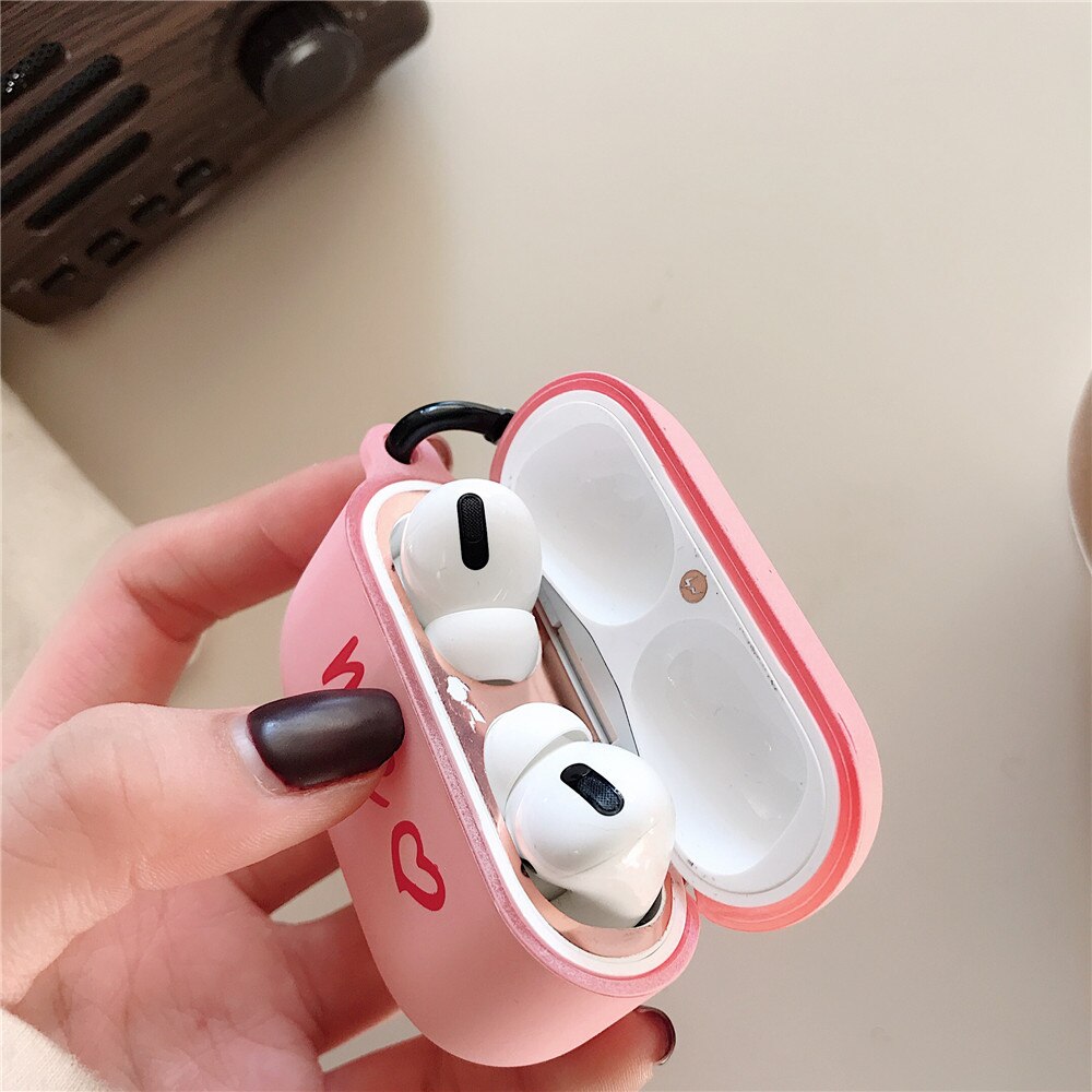 Wireless earphone cover silicone first and second generation pro3ds Pro 1 2 Oortelefoon Shell Beschermende cover Funda Met Haak