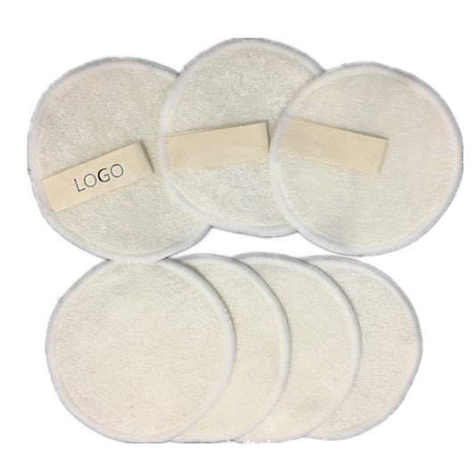 Three-layer bamboo fiber terry cloth makeup remover