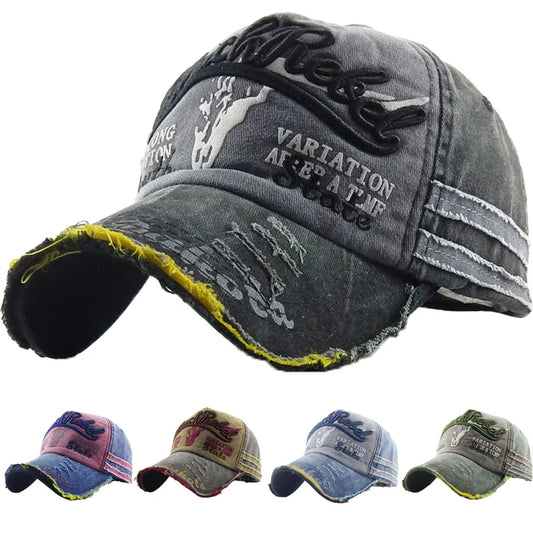Vintage Baseball Cap for Men's Hats 2022 Spring&summer Male Brand Caps Women Cotton Golf Black Trucker Fishing Casquette MZ058