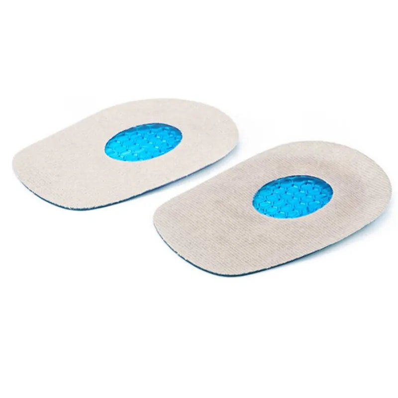 New Silicone Gel orthopedic Insoles Back Pad Heel Cup for Calcaneal Pain Health Feet Care Support spur feet cushion pads