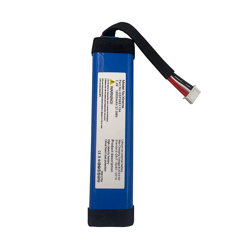 2023 Years 100% Original 18000mAh Replacement 7.4V Battery For JBL Xtreme 1  Xtreme1 Pack Speaker GSP0931134 Bateria Batteries