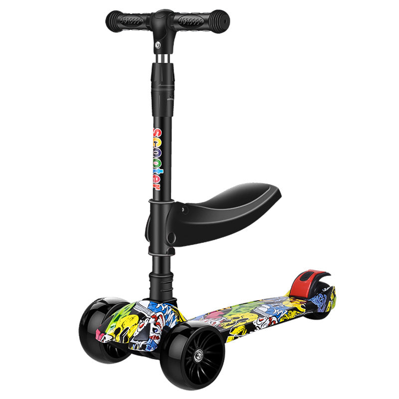 Children's Scooter Three-in-one  Wheel