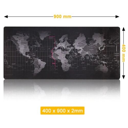 Extended Large High-Performance Anti-Fray Gaming Mouse Pad Computer Keyboard Mat