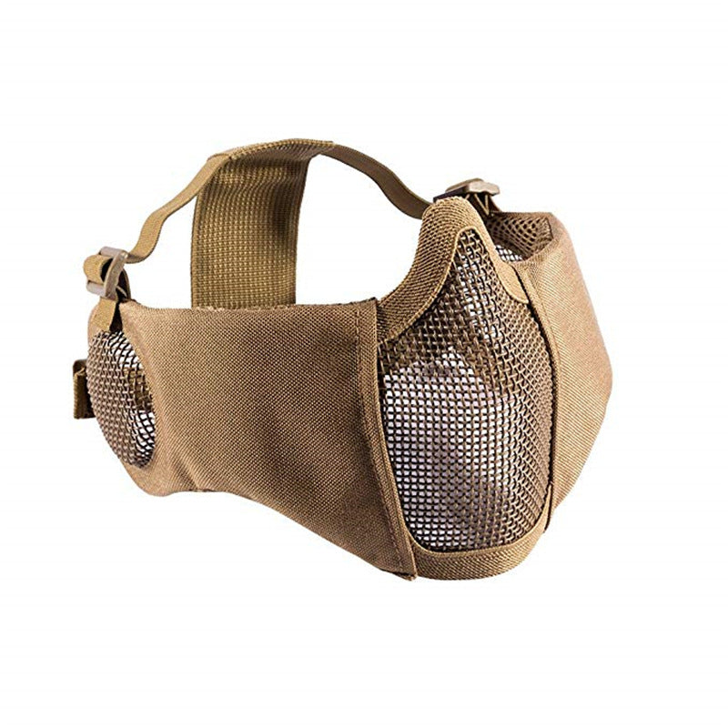 Breathable steel wire tactical mask