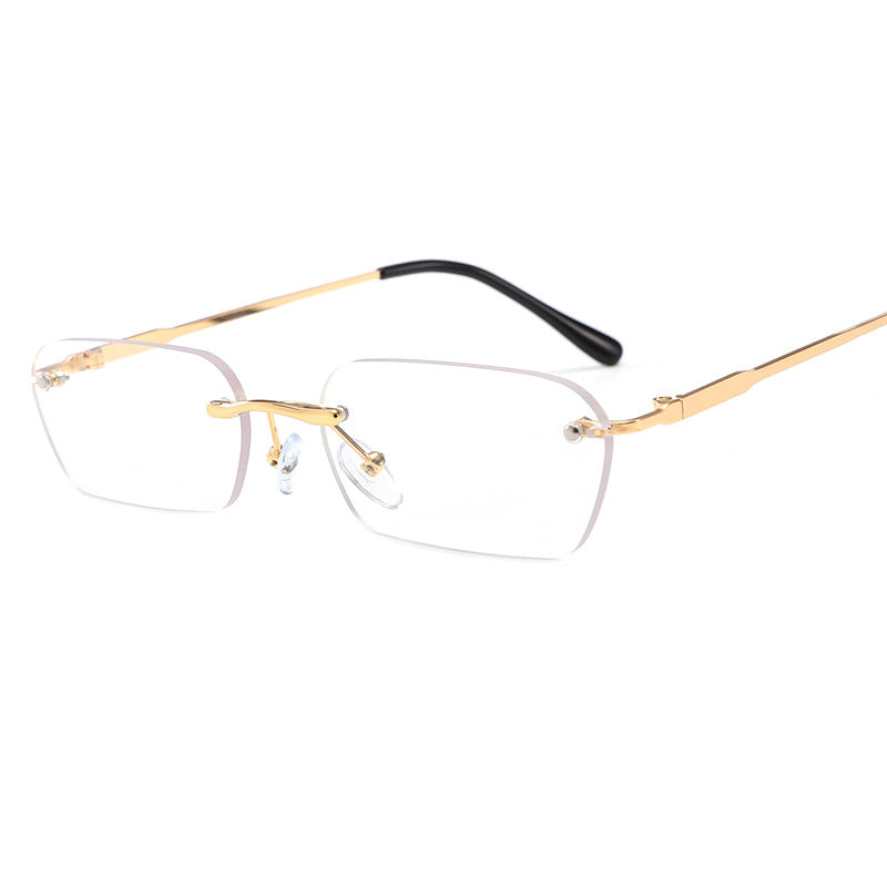 Compatible with Apple, Peekaboo gafas de sol rectangulares sin montura para mujer color claro 2021 accesorios de verano gafas de sol cuadradas para hombre tamaño pequeño uv400