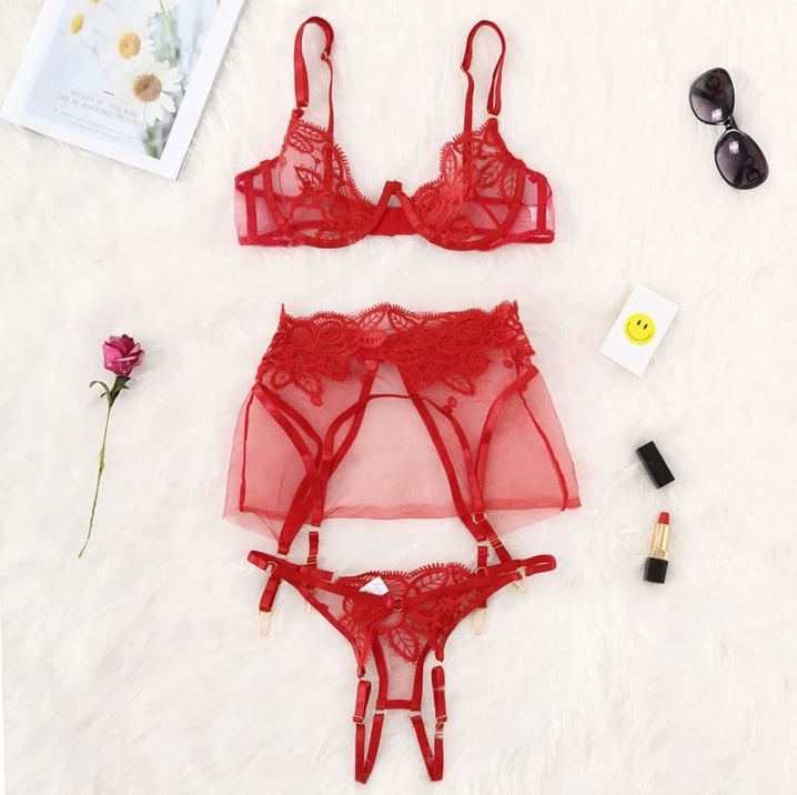 Sexy lace sexy lingerie set