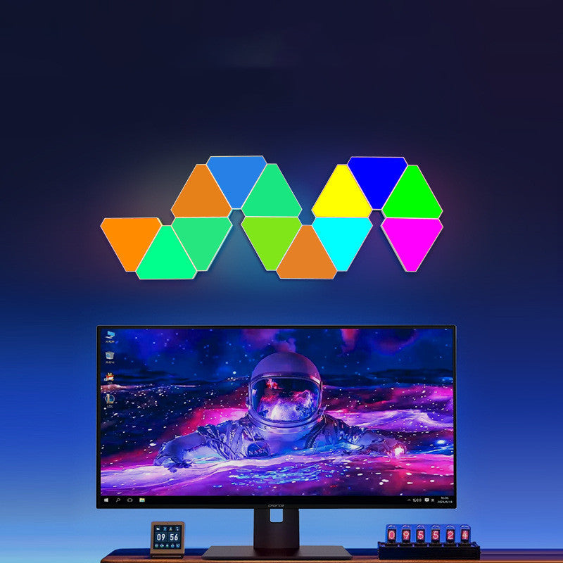 Triangle Splicing Home TV Background Ambient Light