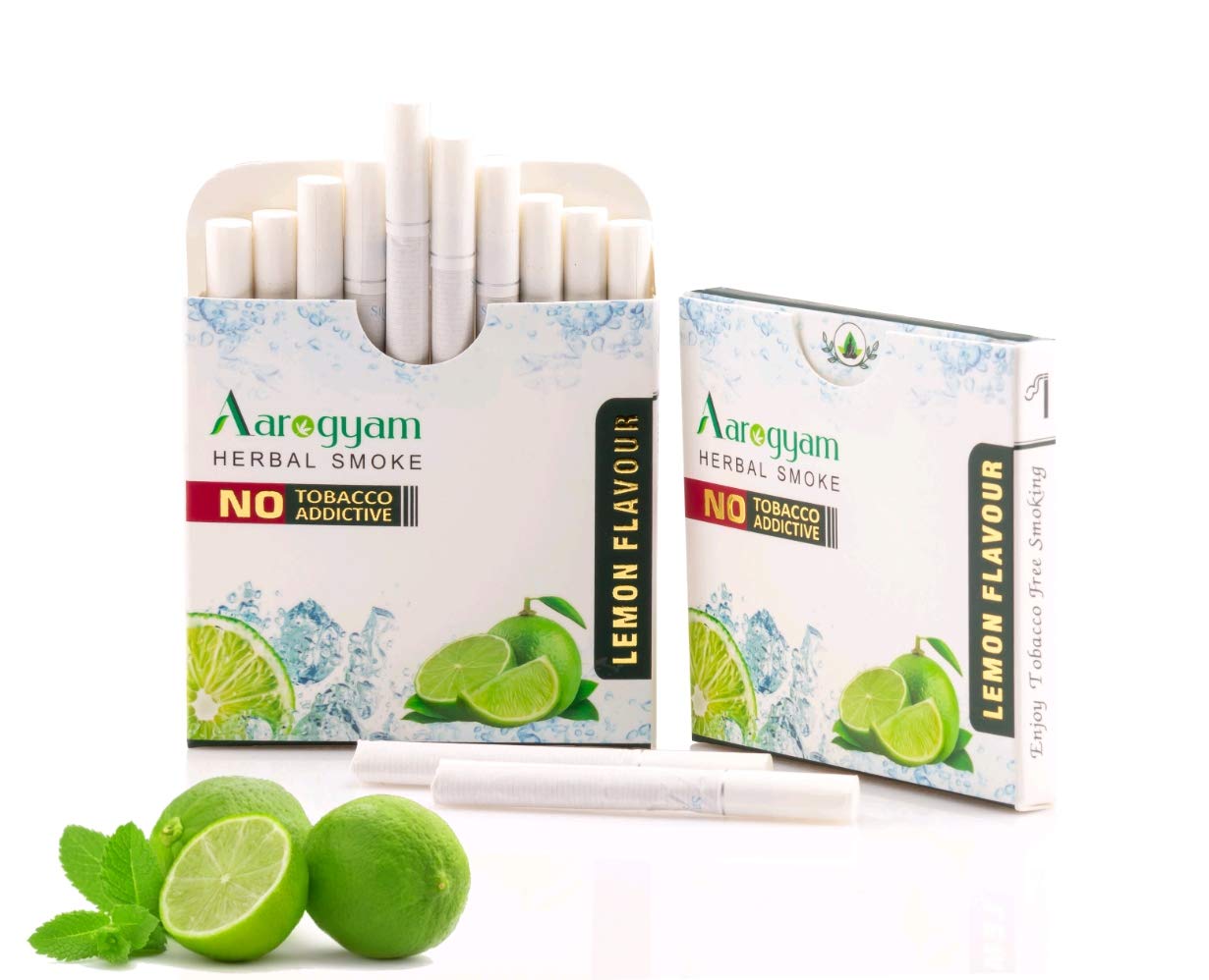 Herbals Cigarette Tobaccoo & Nicotine Free Smoke, For Relieve Stress & Mood Enhance Product For Smokers MINT,,BLACK CURRENT,BLUEBERRY,CLOVE ,LEMON FLAVOURS