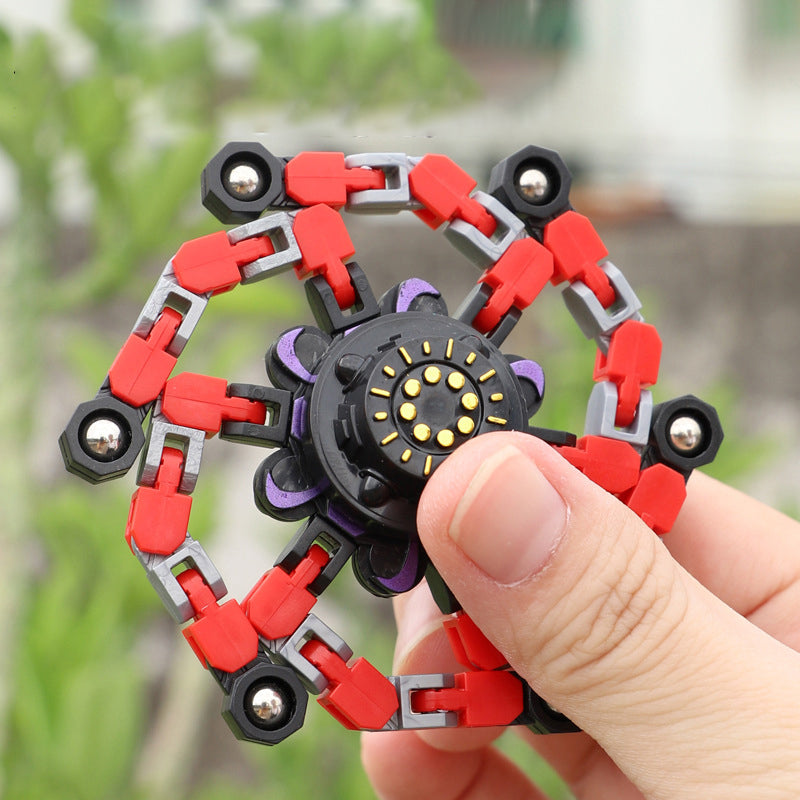 2022 Deformed Fidget Spinner Chain Toys For Children Antistress Hand Spinner Vent Toys Adult Stress Relief Sensory Gyro Gift