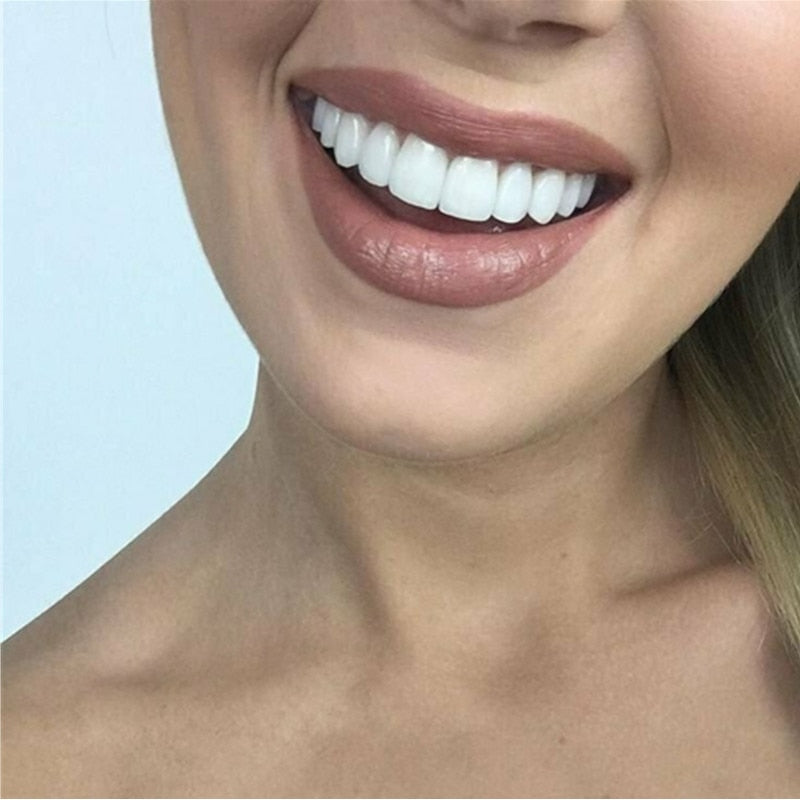 Dental Snap Smile Dental Upper False Fake Teeth Cover Perfect Smile Veneers Comfort Fit Flex Whitening Denture Braces Equipment