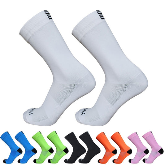 Sports Cycling Socks Men Women Outdoor Bicycle Mountain Bike Racing Socks Road Running Socks Calcetines Ciclismo Hombre