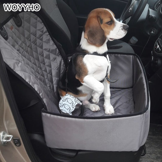 900D Nylon Waterproof Pet Car Carrier Dog Seat Cover Mat Outdoor Carrying Bags Mulitifunction Car Travel Accessories Dog Bag