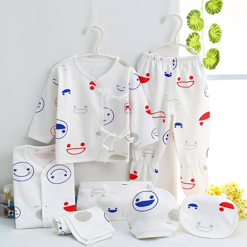 0-3 Months Infant Underwear Suits Soft Cotton Cartoon Baby Girl Clothes Set Newborn Brand for New Born Boy Outfits Ropa Bebe