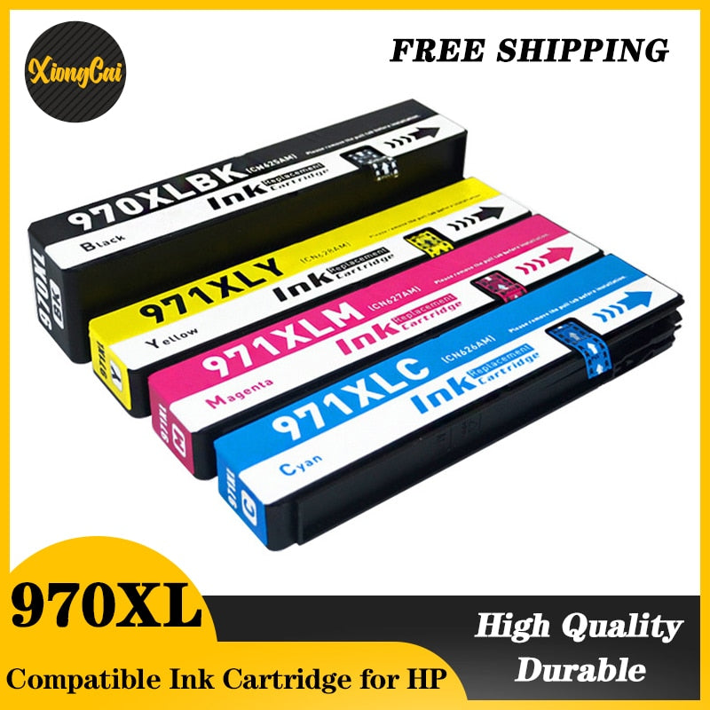 Compatible for 971 970XL  Premium Color Compatible Inkjet Ink Cartridge For HP970 for HP Officejet Pro X451dn X451dw Printer