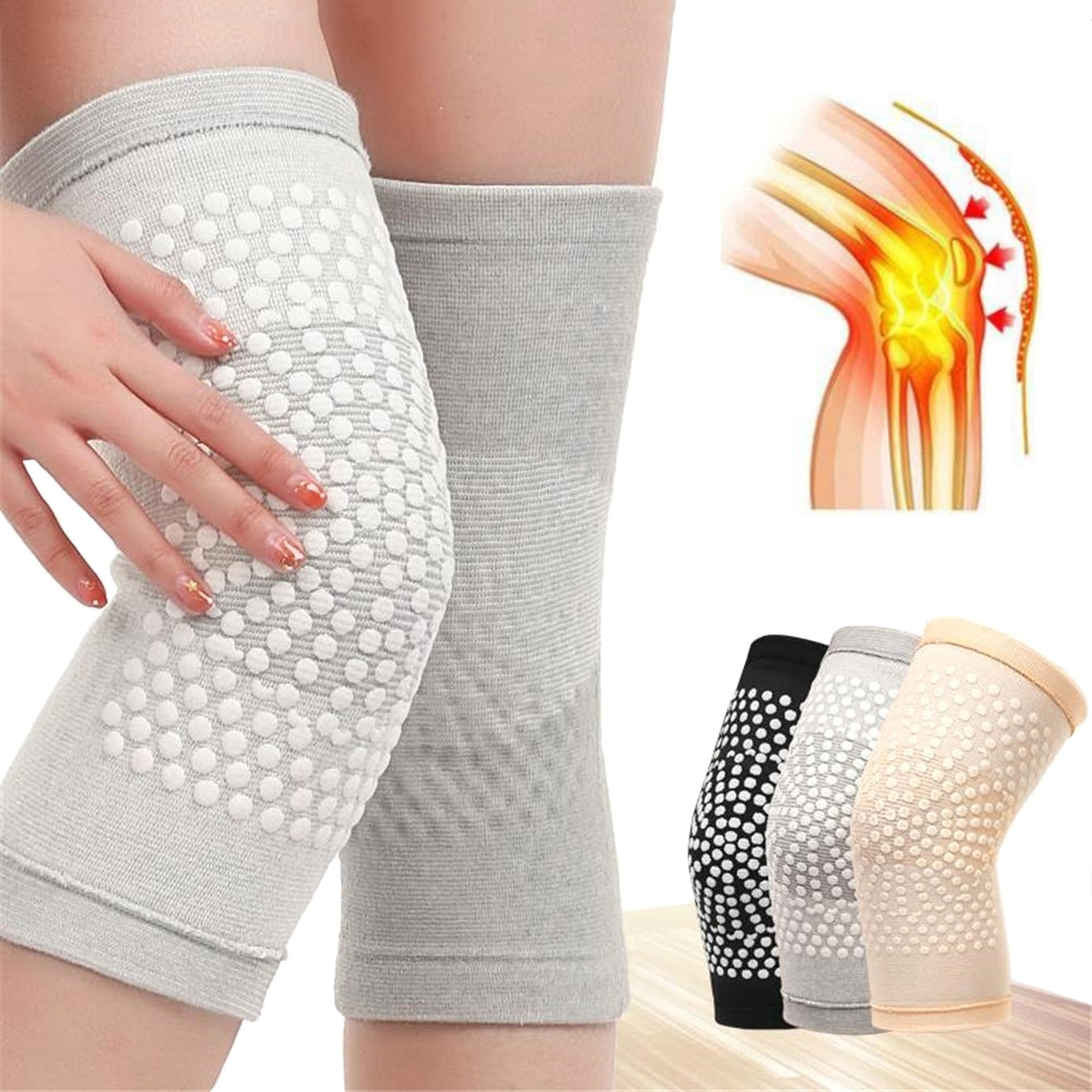 Winter Tourmaline Self Heating Support Knee Pads Knee Brace Warm For Arthritis Joint Pain Relief And Injury Recovery Knee Protector For Women Men