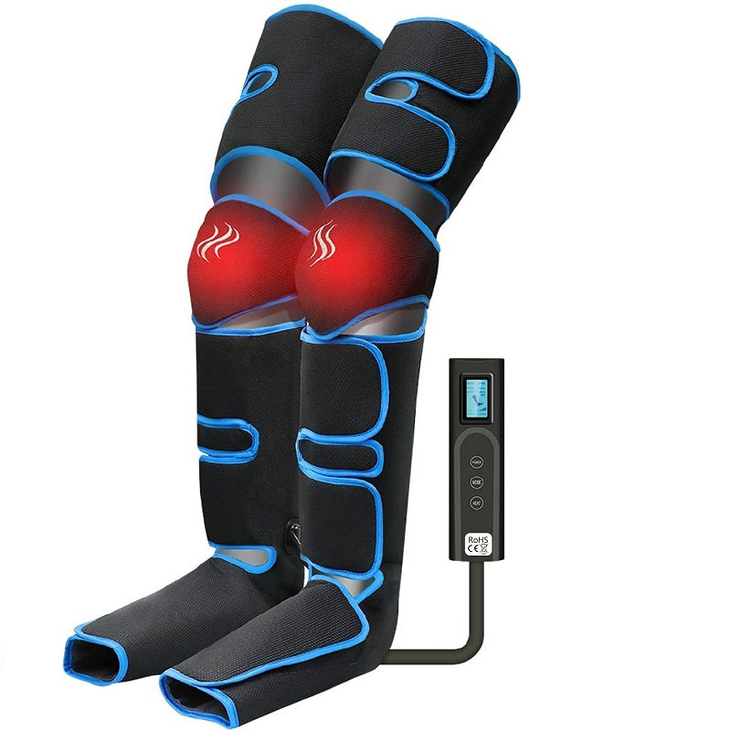 Leg Massager With Heat On Knee Cordless Air Compression For