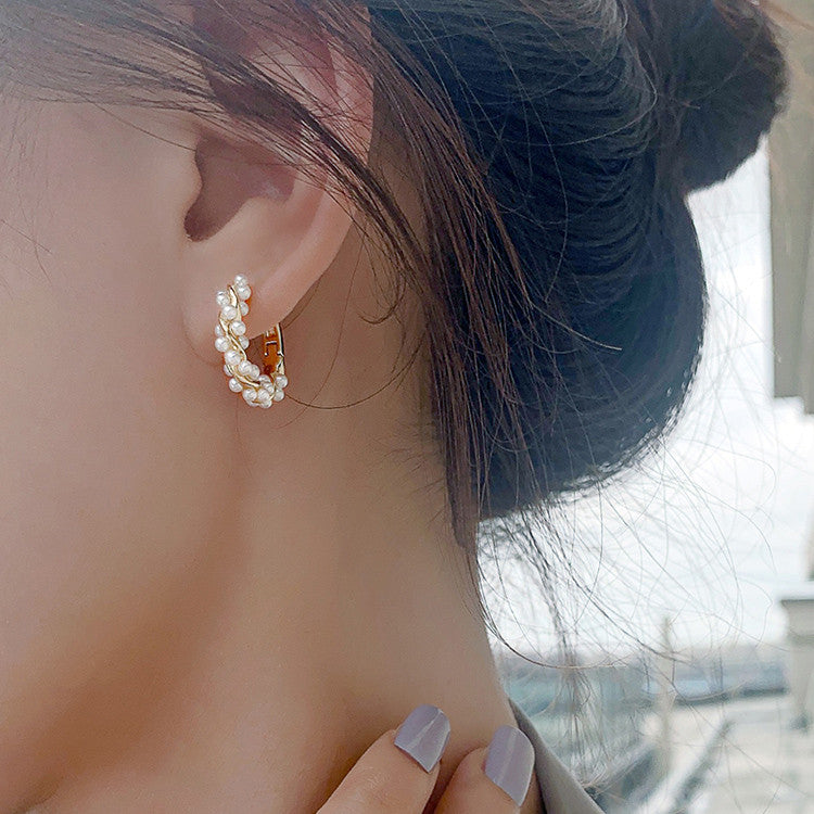 Women's Summer Light Luxury High Sense Pearl Earrings