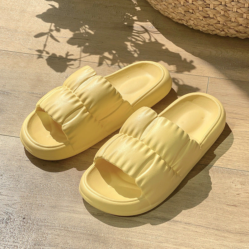 Women Home Shoes Bathroom Slippers Soft Sole Slides Summer Beach Shoes